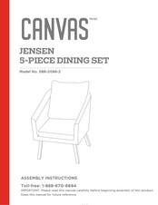 Canvas 088-2096-2 Assembly Instructions Manual