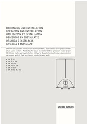 STIEBEL ELTRON SN 10 SLi Operation And Installation
