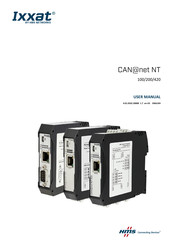 IXXAT CAN@net NT 100 User Manual