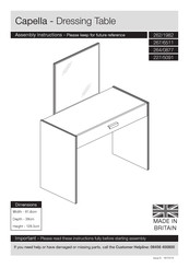 Argos 262/1982 Assembly Instructions Manual