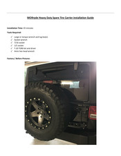 MORryde J104169 Installation Manual