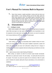 Gainer GCPR-D15 User Manual