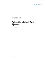 Spirent Landslide EDGE E10 Installation Manual