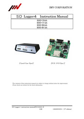 IMV ESD-BS4A Instruction Manual
