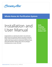 SecureAire Platinum ACS1625-PLT Installation And User Manual