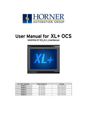 HORNER HE-XP7E4 User Manual