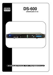 DAPAudio DS-600 User Manual