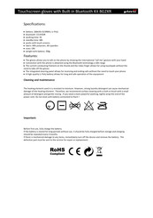 Glovii BG2XR Manual