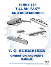 Schmeiser 3-Point Hitch Category 1 & 2 Operation And Parts Manual