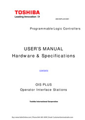 Toshiba OIS PLUS Series User Manual
