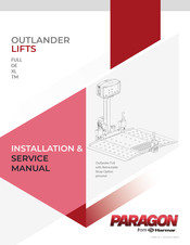 Harmar Mobility PARAGON OUTLANDER XL Installation & Service Manual