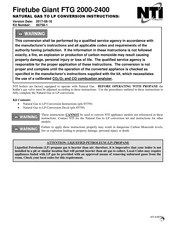 NTI FTG 2000 Instructions Manual