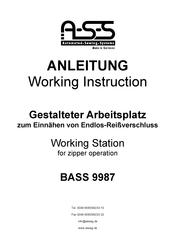 A-S-S BASS 9987 Working Instruction