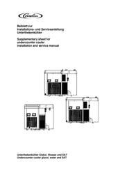 Cornelius Energize IntelliBlue Duette 3 Glycol Installation And Service Manual