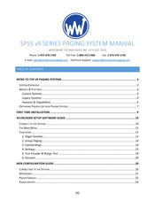 WaveWare SPS5 V9E Manual