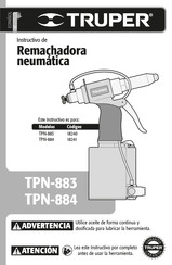 Truper TPN-883 Manual