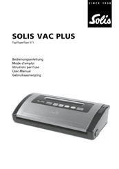 SOLIS VAC PLUS User Manual