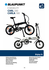 Blaupunkt E-MOBILITY Carl 280 Operating Instructions Manual