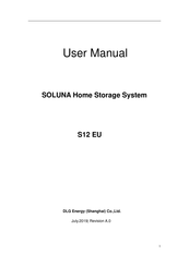 DLG Energy SOLUNA S12 EU User Manual