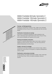 hawa Frontslide 100/matic-Symmetric 2 Planning And Installation Instructions