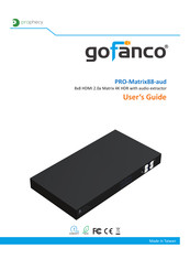 gofanco PRO-Matrix88-aud User Manual