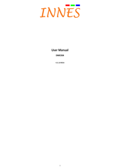 Innes DME204 User Manual