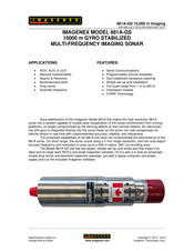 IMAGENEX 881A-GS Manual