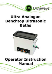 Ultrawave U300 Operator's Instruction Manual
