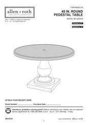 Allen + Roth 0402145 Manual