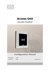 Axis 2N Access Unit Configuration Manual