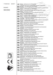 Stiga WBE Series Operator's Manual