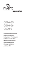 Raychem nvent CE16-05 Installation Instructions Manual
