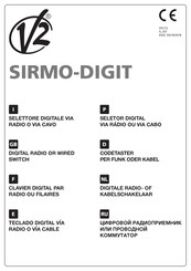 V2 SIRMO-DIGIT Manual