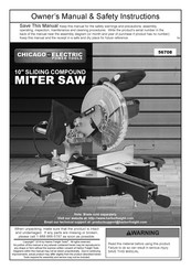 Chicago electric 56708 Manuals | ManualsLib