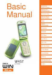 Toshiba W45T Basic Manual