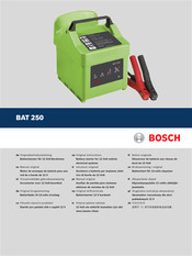 Bosch BAT 250 Original Instructions Manual