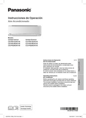 Panasonic CU-PS24UKV-6 Operating Instructions Manual