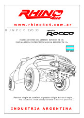 RHINO 4x4 EVO 3D Installation Instructions Manual