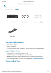 Ubiquiti UniFi USW-Industral Quck Start Manual