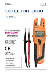 Elbro AG DETECTOR 3000 Manual