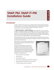OPTO 22 SNAP PAC SNAP-IT-PM Series Installation Manual
