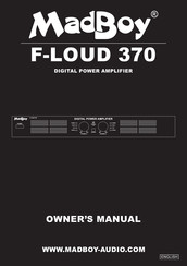 MadBoy F-LOUD 370 Owner's Manual