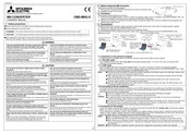 Mitsubishi Electric MN Converter Installation Manual