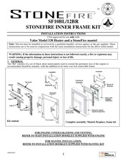 Valor STONEFIRE SF10BL Installation Instructions Manual