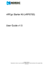 Nordic Semiconductor nRFgo User Manual