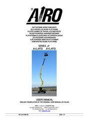 TIGIEFFE AIRO A15 JRTD User Manual