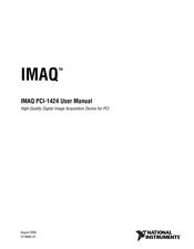 National Instruments IMAQ PCI-1424 User Manual