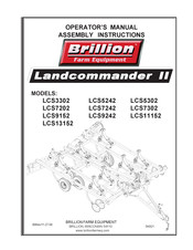 Brillion Landcommander II LCS5302 Operator's Manual