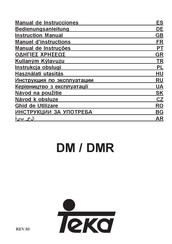 Teka DM Series Instruction Manual