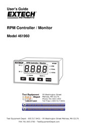 Extech Instruments 461960 User Manual